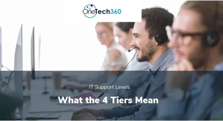 IT Support Levels What the 4 Tiers Mean